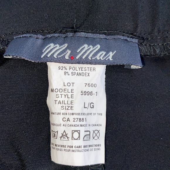 Mr. Max Pull-On No Iron Pant - Large - Picture 2 of 4